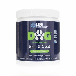 DOG Skin & Coat, 90 soft chews