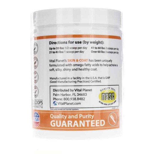 Skin & Coat for Dogs Powder, 3.92 Oz, VTP