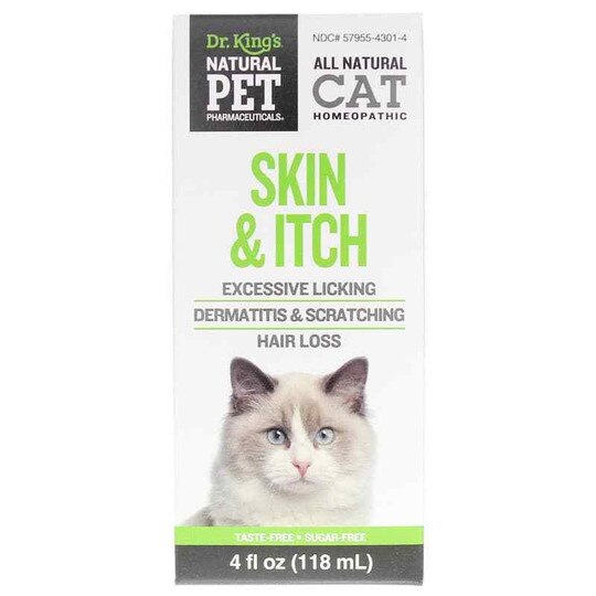 Skin & Itch for Cats Homeopathic, Natural Pet Pharmaceuticals
