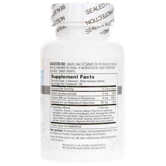 Sleep Relief, 60 Time-Release Tablets, NBI