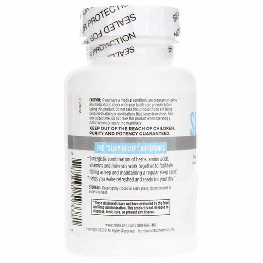 Sleep Relief, 60 Time-Release Tablets, NBI