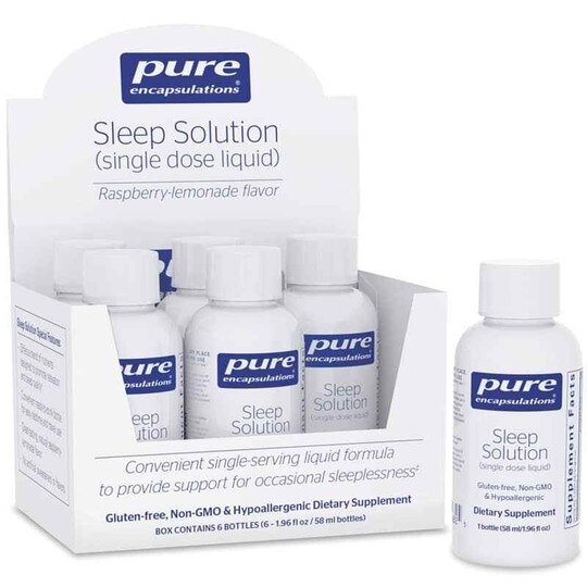 Sleep Solution (single dose liquid), 6 Bottles, PEC