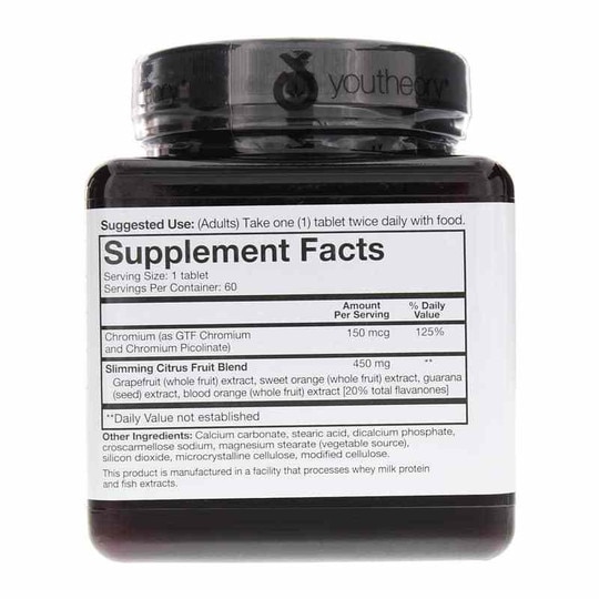 Slimming Citrus Fruit, 60 Tablets, YTY