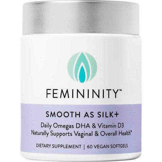 Smooth As Silk Plus Refillable Bottle, 60 Vegan Softgels, FMTY