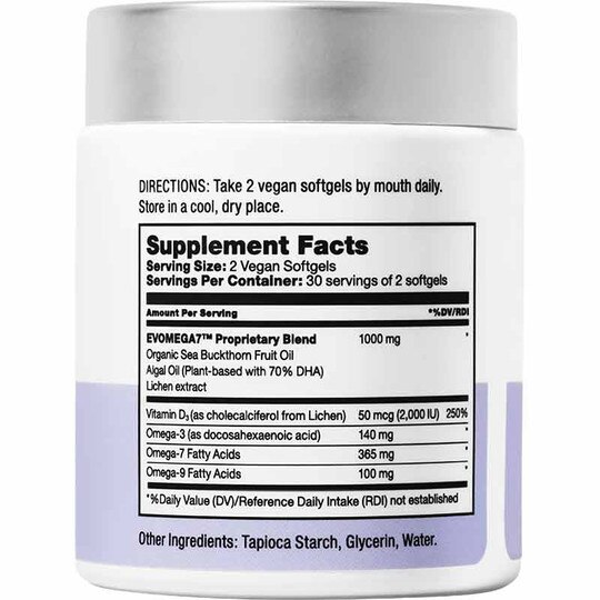 Smooth As Silk Plus Refillable Bottle, 60 Vegan Softgels, FMTY