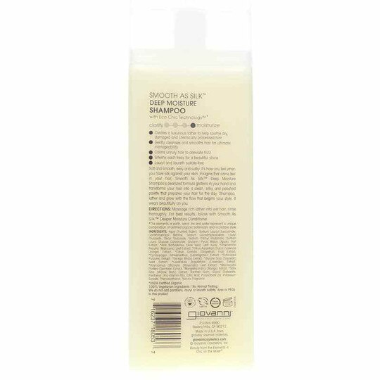 Smooth as Silk Deep Moisture Shampoo, 8.5 Oz, GIO