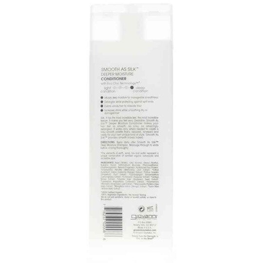 Smooth as Silk Deeper Moisture Conditioner, 8.5 Oz, GIO