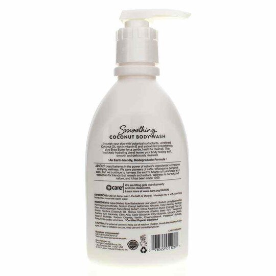 Smoothing Coconut Body Wash, 30 Oz, JS