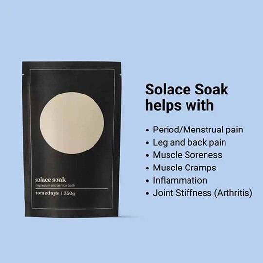 Solace Soak Magnesium & Arnica Bath, 350 Grams, SDY