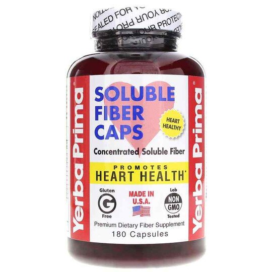 Soluble Fiber Caps, 180 Capsules, YPMA