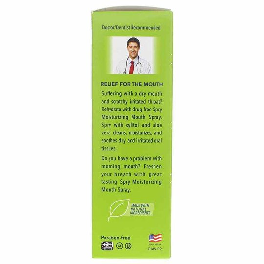 Spry Moisturizing Mouth Spray, 4.5 Oz, XLR