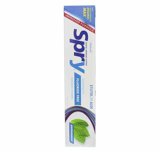 Spry Xylitol Toothpaste Fluoride Free, XLR