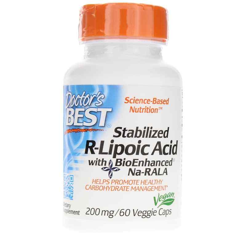 Stabilized RLipoic Acid 200 Mg, Doctors Best