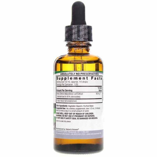 Stevia Leaf Alcohol-Free, 2 Oz, NAN