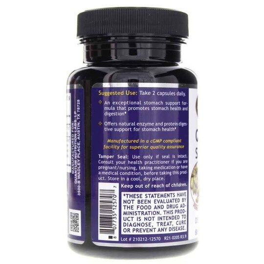 Stomach Support, 60 Veg Capsules, QNL