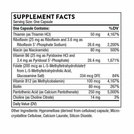 Stress B-Complex, 60 Veg Capsules, THR