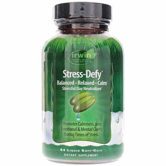 Stress-Defy, 84 Liquid Softgels, IRN