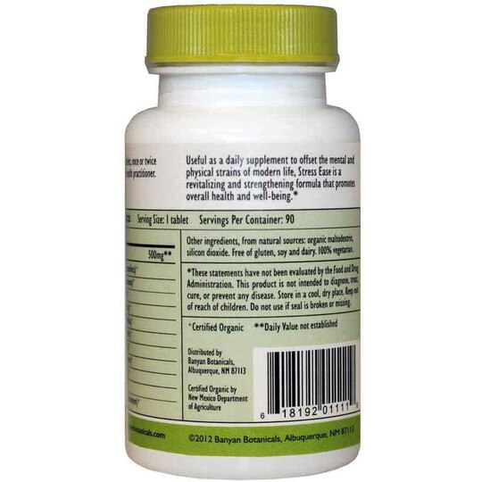 Stress Ease, 90 Tablets, BYB