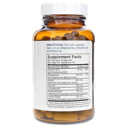 Stress Maintenance GABA and Botanical Blend, 90 Capsules, MTM