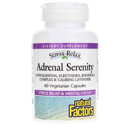 StressRelax Adrenal Serenity Formula, Natural Factors