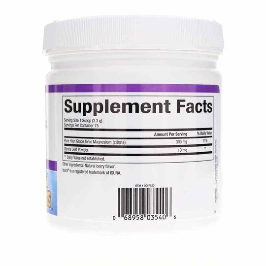 StressRelax Magnesium Citrate, Natural Factors