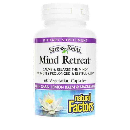 Stress-Relax Mind Retreat, 60 Veg Capsules, NF