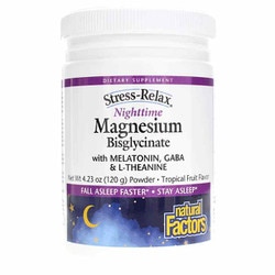 Stress-Relax Nighttime Magnesium Bisglycinate 1