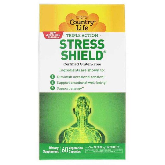 Stress Shield, 60 Veg Capsules, CTL