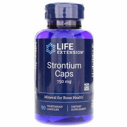 Strontium Caps, 750 mg, 90 vegetarian capsules