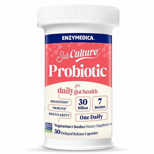 Subculture Probiotic Daily Gut Health, 30 Capsules, ENZ