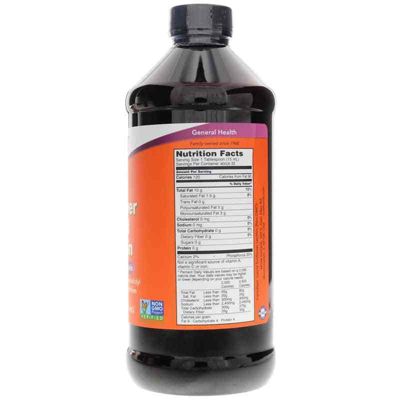 Sunflower Liquid Lecithin, NOW Foods