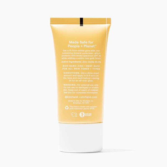 Sunglow Luminizing Facial Sunscreen SPF 35, 2 Oz, KFD