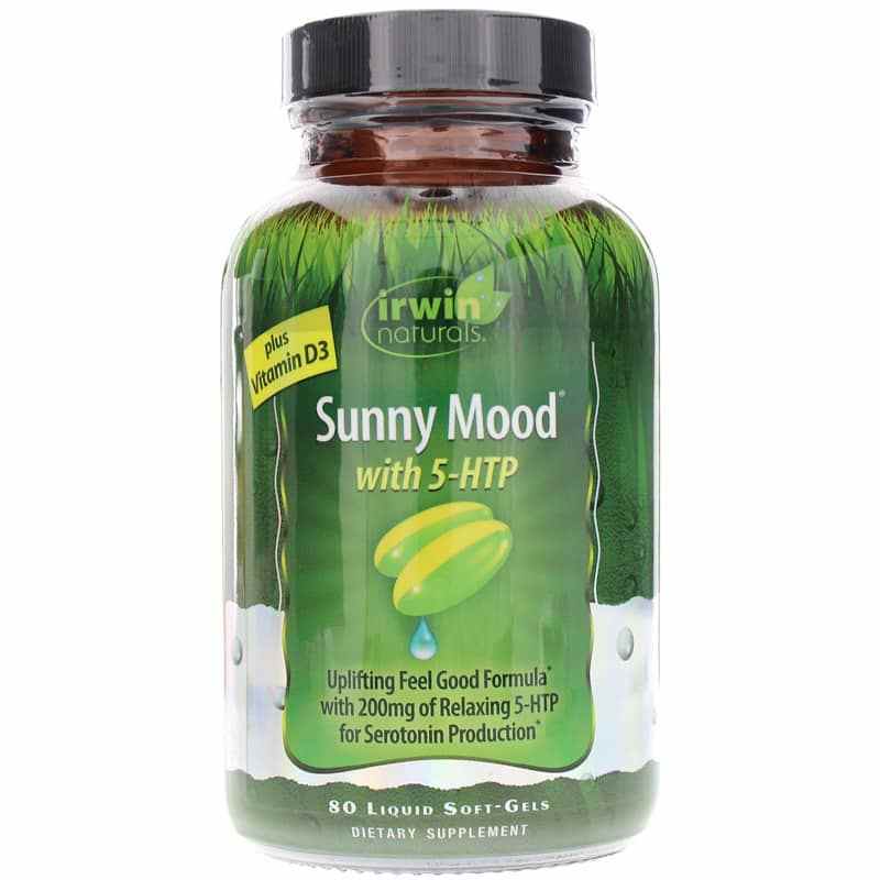Sunny Mood with 5HTP, Irwin Naturals