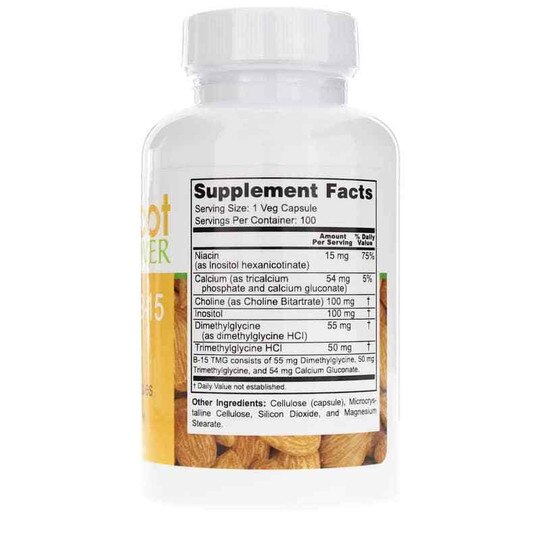 Super B-15 TMG, 100 Capsules, APP