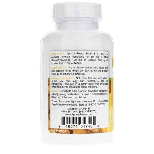 Super B-15 TMG, 100 Capsules, APP