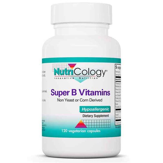 Super B Vitamins, 120 Veg Capsules, NTC