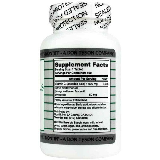 Super C Plus, 100 Tablets, MNT
