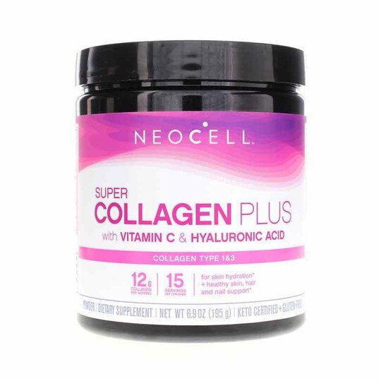 Super Collagen Plus with Vitamin C & Hyaluronic Acid, 6.9 Oz, NCL
