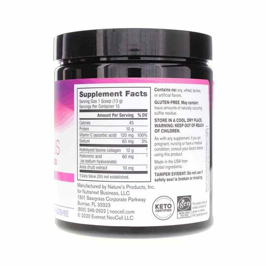 Super Collagen Plus with Vitamin C & Hyaluronic Acid, 6.9 Oz, NCL