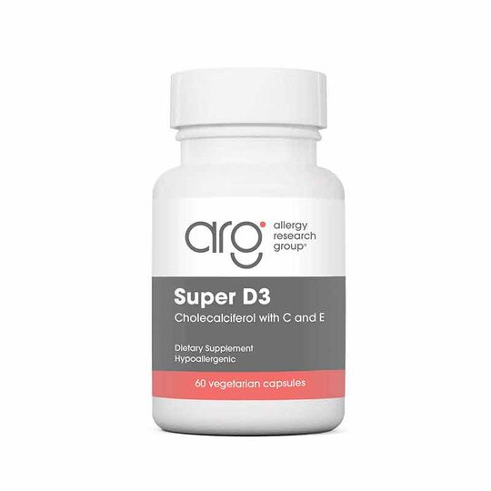 Super D3, 60 Veg Capsules, ARG