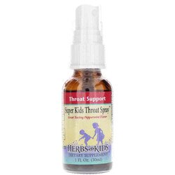 Super Kids Throat Spray in Natural Peppermint Flavor