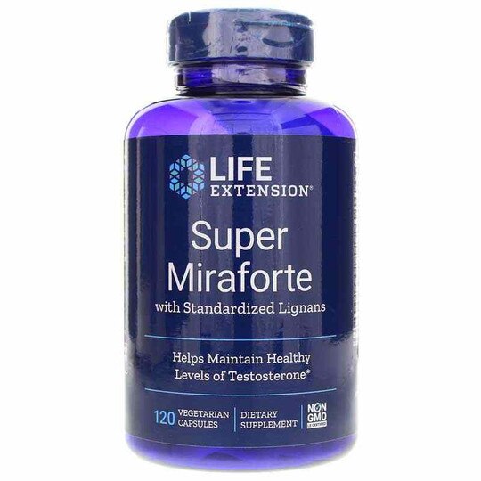 Super Miraforte with Standardized Lignans, 120 Veg Caps, LFE