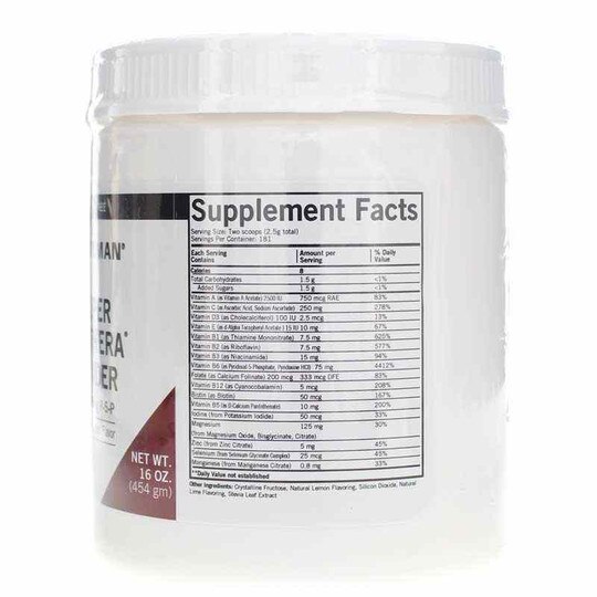 Super Nu-Thera with 25 Mg P-5-P Powder, 454 Grams, KRK