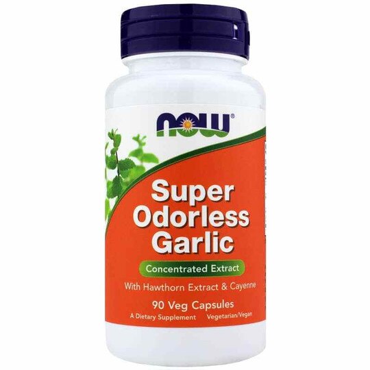 Super Odorless Garlic, NOW Foods
