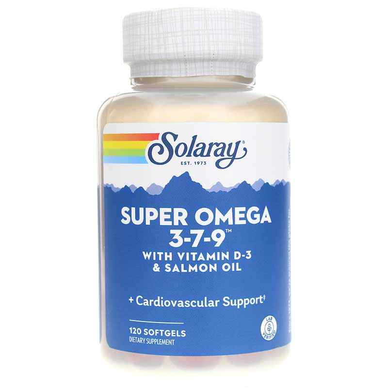 Super Omega 3-7-9 with D3, Solaray