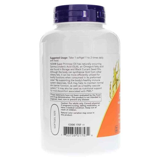 Super Primrose 1300 Mg, 120 Softgels, NOW