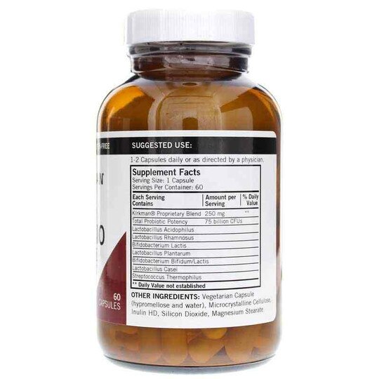 Super Pro-Bio 75 Billion CFU, 60 Capsules, KRK
