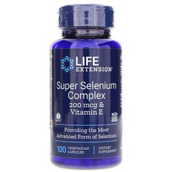 Super Selenium Complex, 200 mcg, 100 vegetarian capsules