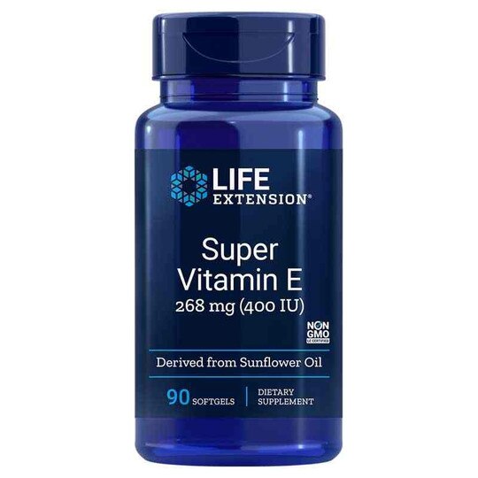 Super Vitamin E 268 Mg (400 IU), 90 Softgels, LFE