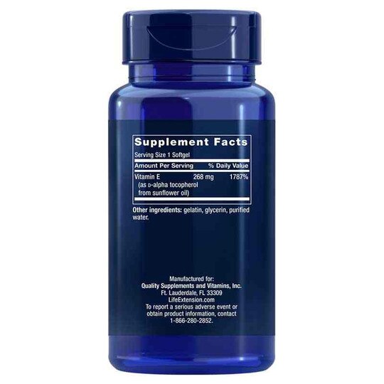 Super Vitamin E 268 Mg (400 IU), 90 Softgels, LFE
